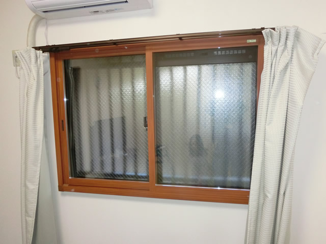 窓の結露対策、寒さ対策　ＬＩＸＩＬ内窓インプラス　施工事例　名古屋市天白区